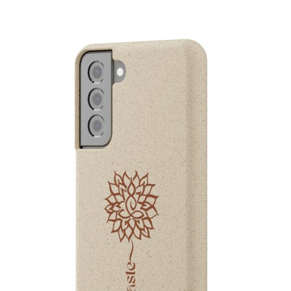Yoga Dahlia Eco-Friendly "Namaste" Phone Case - Image 7