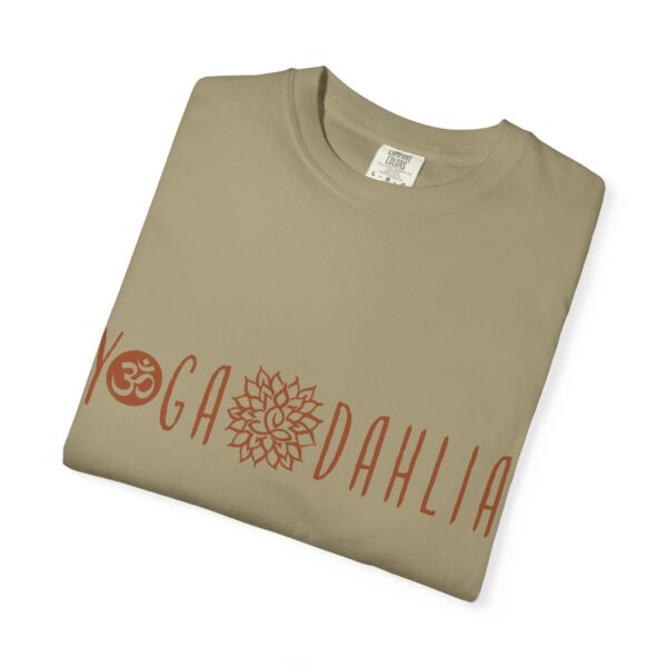 Unisex Yoga Dahlia T-shirt - Image 7
