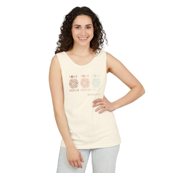 Unisex Triple Yoga Dahlia Tank Top - Image 17