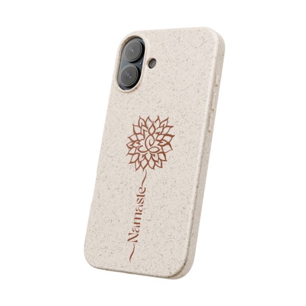 Yoga Dahlia Eco-Friendly "Namaste" Phone Case - Image 30