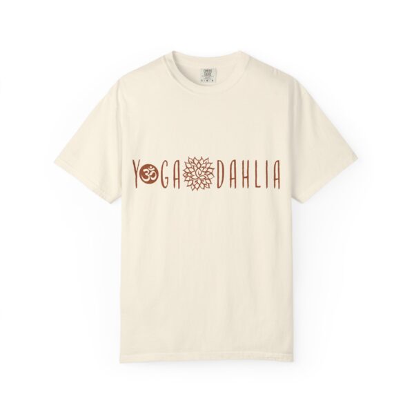 Unisex Yoga Dahlia T-shirt - Image 9