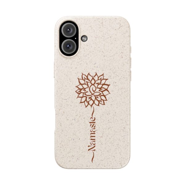 Yoga Dahlia Eco-Friendly "Namaste" Phone Case - Image 29