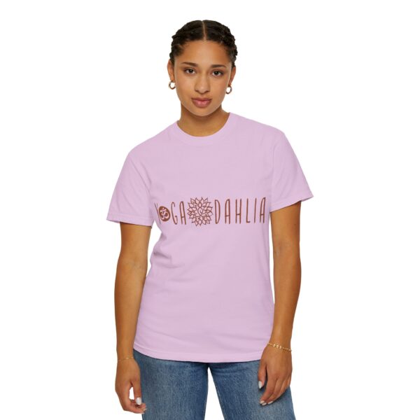Unisex Yoga Dahlia T-shirt - Image 40