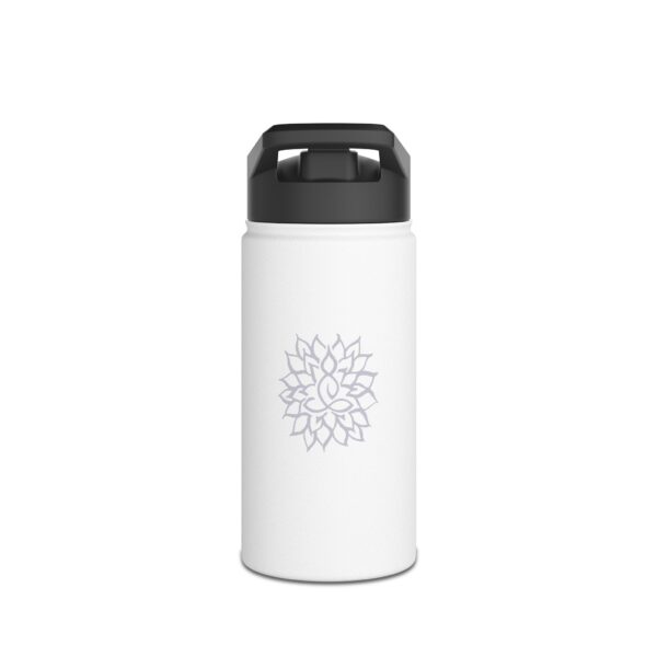 Yoga Dahlia "I'm Just Here For The Savasna" Water Bottle - Image 3