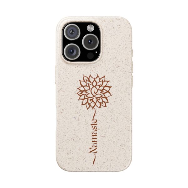 Yoga Dahlia Eco-Friendly "Namaste" Phone Case - Image 33