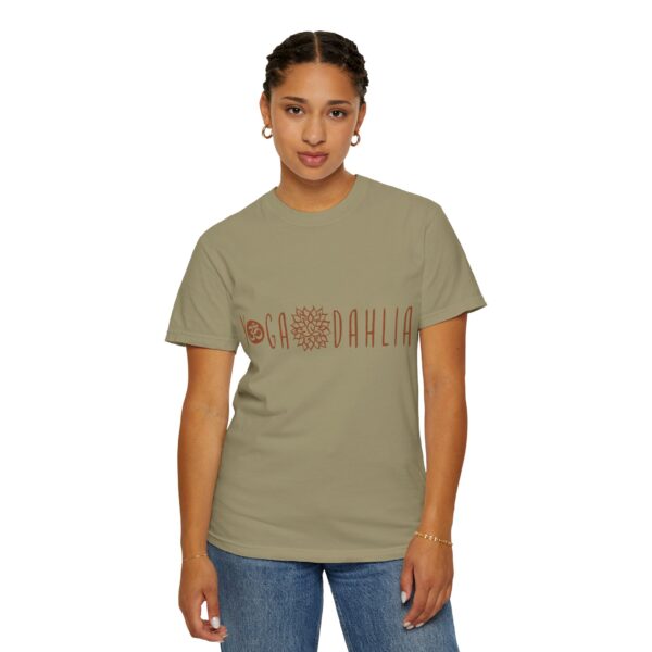Unisex Yoga Dahlia T-shirt - Image 8