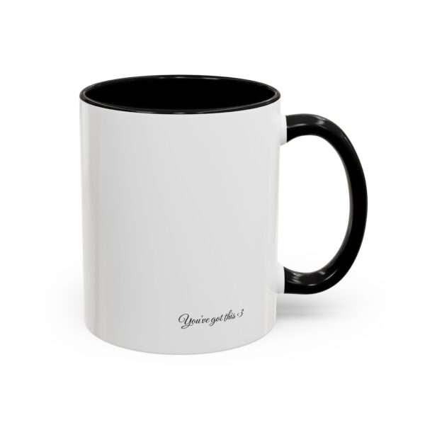 Yoga Dahlia "Be real, not perfect" Mug - Image 3