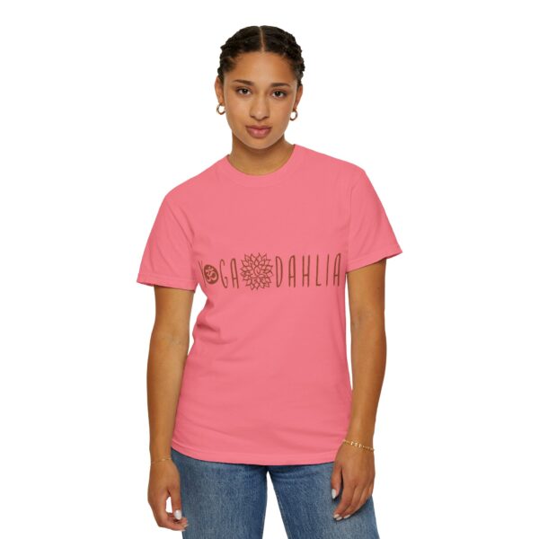 Unisex Yoga Dahlia T-shirt - Image 48