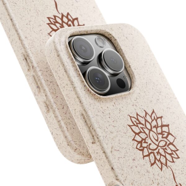 Yoga Dahlia Eco-Friendly "Namaste" Phone Case - Image 35