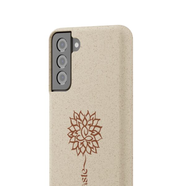 Yoga Dahlia Eco-Friendly "Namaste" Phone Case - Image 11