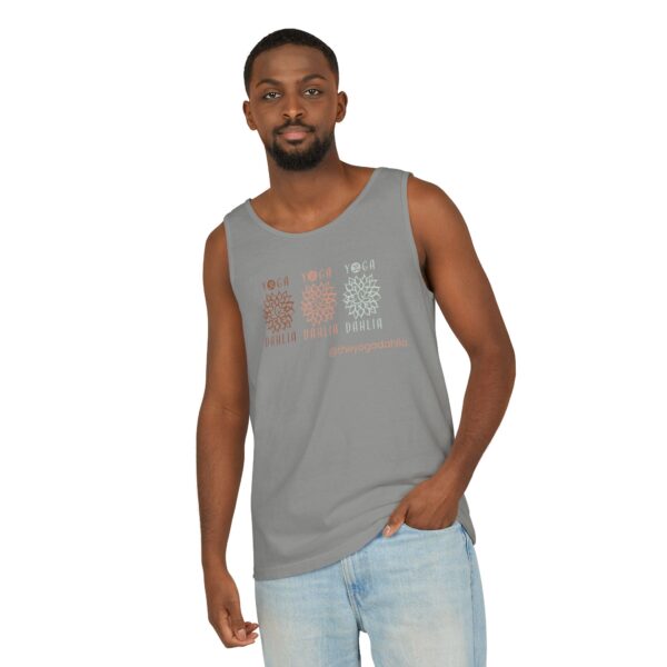 Unisex Triple Yoga Dahlia Tank Top - Image 30