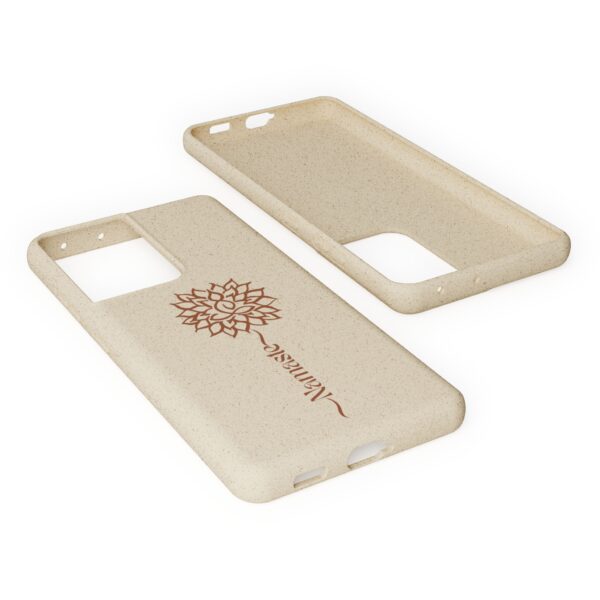 Yoga Dahlia Eco-Friendly "Namaste" Phone Case - Image 16