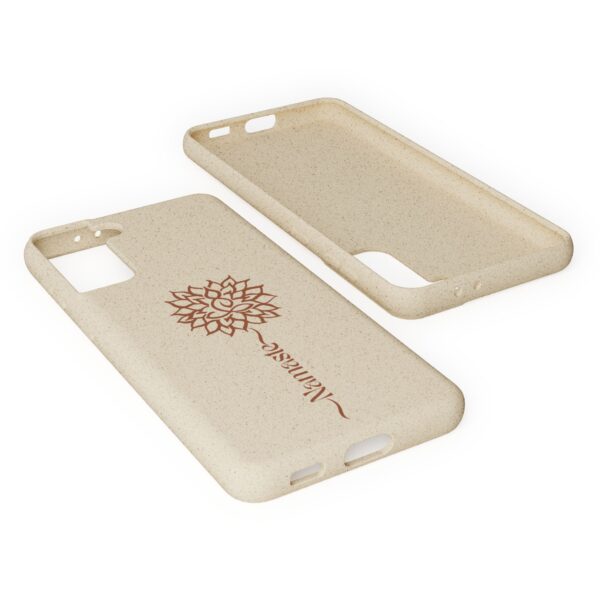Yoga Dahlia Eco-Friendly "Namaste" Phone Case - Image 12