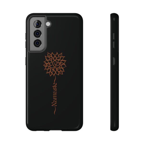 Yoga Dahlia - "Namaste" Impact-Resistant Phone Case