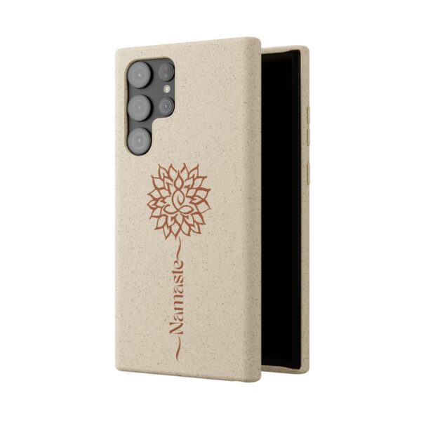 Yoga Dahlia Eco-Friendly "Namaste" Phone Case - Image 26