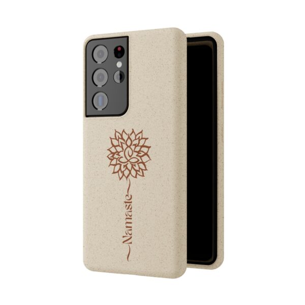 Yoga Dahlia Eco-Friendly "Namaste" Phone Case - Image 14