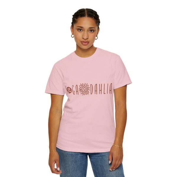 Unisex Yoga Dahlia T-shirt - Image 44