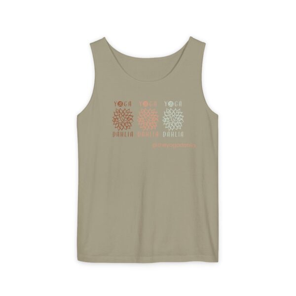Unisex Triple Yoga Dahlia Tank Top - Image 19